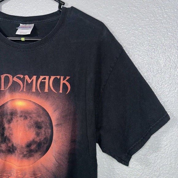 GODSMACK THE ORACLE T-SHIRT SIZE LARGE BLACK ALT HEAVY METAL ROCK 2010 Hanes - Picture 2 of 6